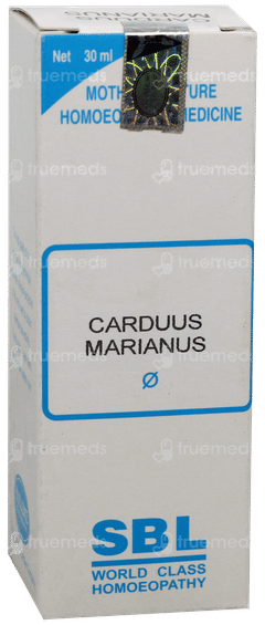 Sbl Carduus Marianus Q Mother Tincture 30Ml Sbl Carduus Marianus Q Mother Tincture 30Ml